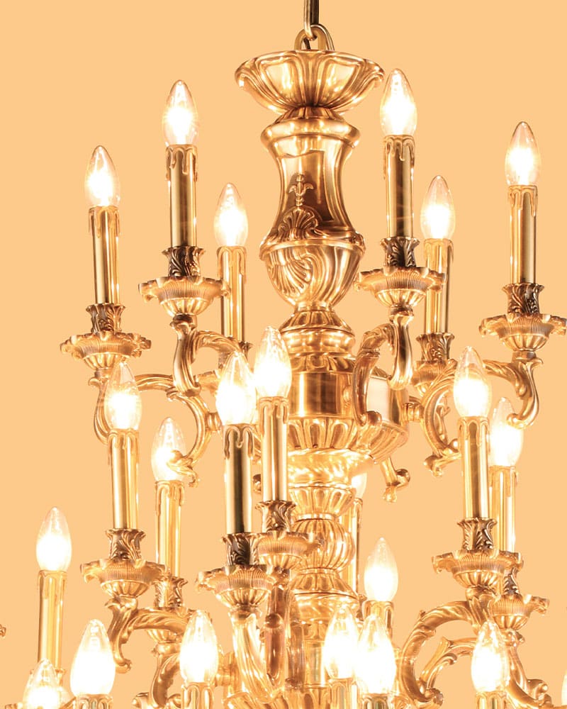 Đèn chùm cổ điển 72 ngọn VIRGO LV1011