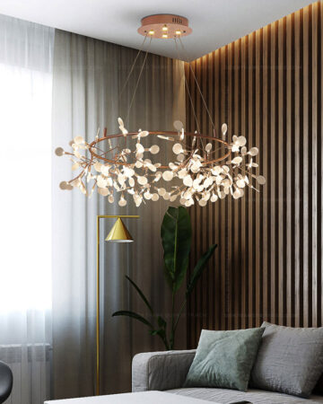 Đèn chùm trang trí hera 108 bóng V80035