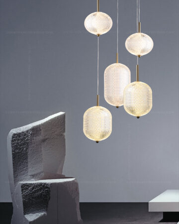 Đèn thả thủy tinh trang trí cao cấp A8961/5