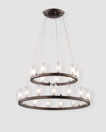 Đèn chùm thủy tinh P8836