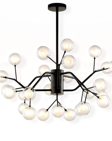 Đèn chùm 33 bóng thủy tinh P1043/33