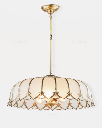 Đèn thả chụp đồng cao cấp P0950