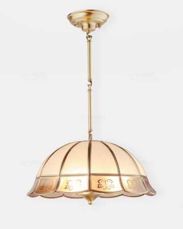 Đèn thả chụp đồng cao cấp P2323