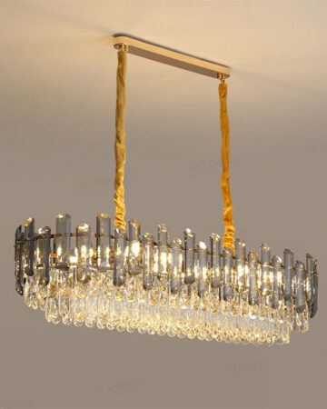 Đèn chùm trang trí pha lê cao cấp TH-8195