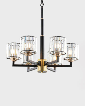 Đèn chùm pha lê hiện đại 6 tay VIRGO 67369