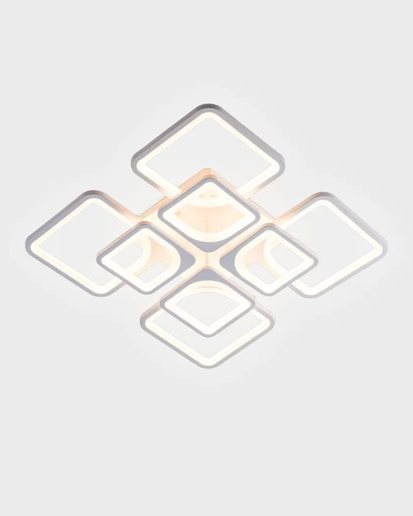 Đèn Ốp Trần Hiện Đại Hợp Kim Hình Khối Vuông Tối Giản VRG-MO904