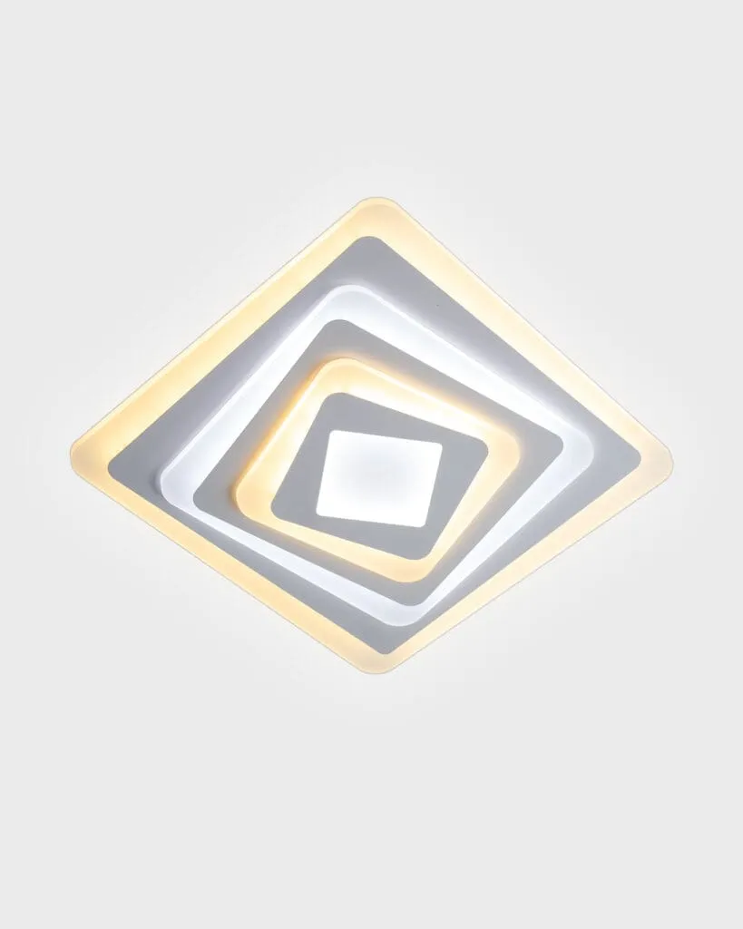 Đèn Ốp Trần Hiện Đại Khối Vuông Sáng Tạo LED 3 Màu Sang Trọng VRG-MO950B19