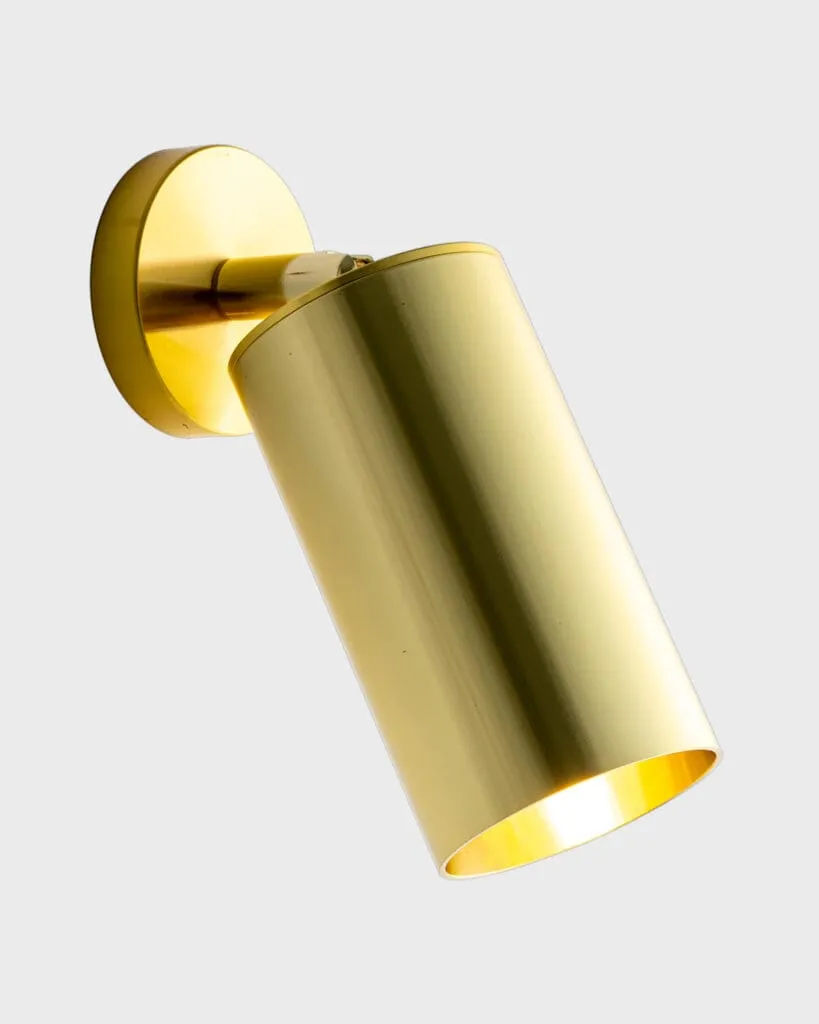 Đèn Tường Đồng Hiện Đại Màu Vàng Sang Trọng Kiểu Dáng Tròn VRG-RO1420A