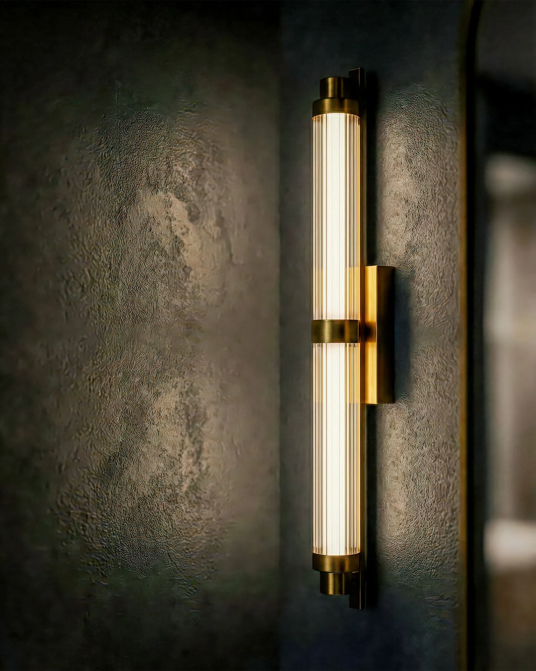 Đèn Ốp Tường Pha Lê Đồng Sang Trọng Kiểu Dáng Hiện Đại VRG-VLE296