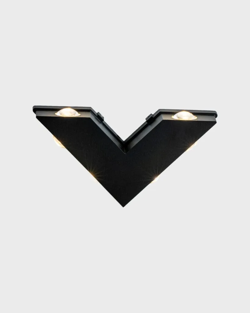 Đèn Tường Hiện Đại Hợp Kim Đen V hình Sang Trọng VRG-VNT093