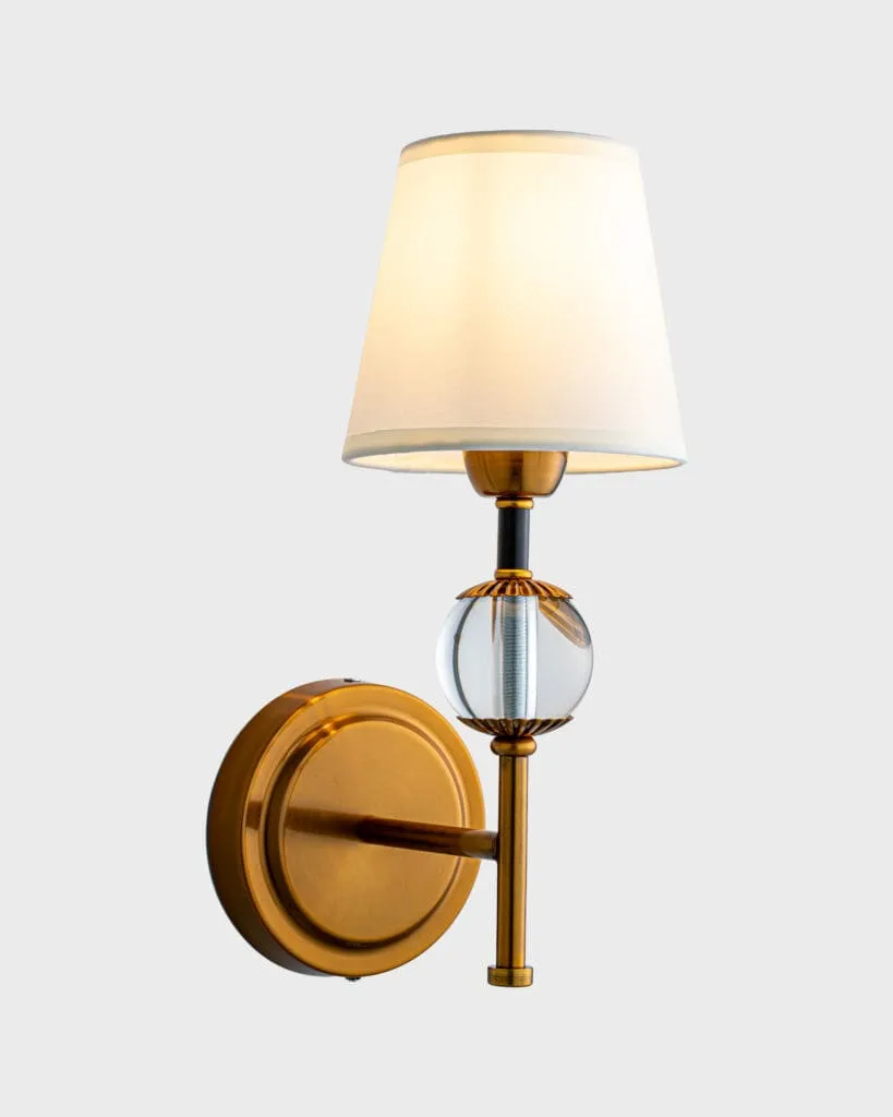 Đèn Tường Cổ Điển Chất Liệu Hợp Kim Vàng Sang Trọng